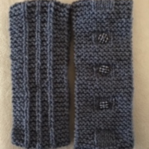 Hand knitted stretchy headband - Picture 2 of 6